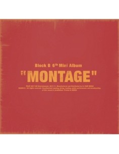 Block B 6th Mini Album - MONTAGE CD + Poster