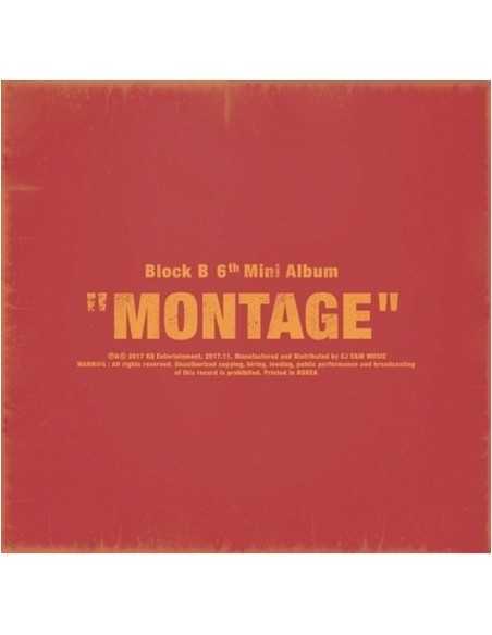 Block B 6th Mini Album - MONTAGE CD + Poster Block B 6th Mini Album - MONTAGE CD + Poster