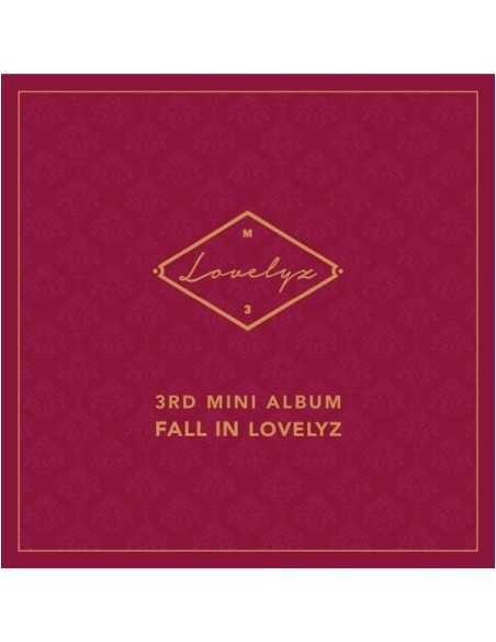 LOVELYZ 3rd Mini Album - FALL IN LOVELYZ CD + Poster