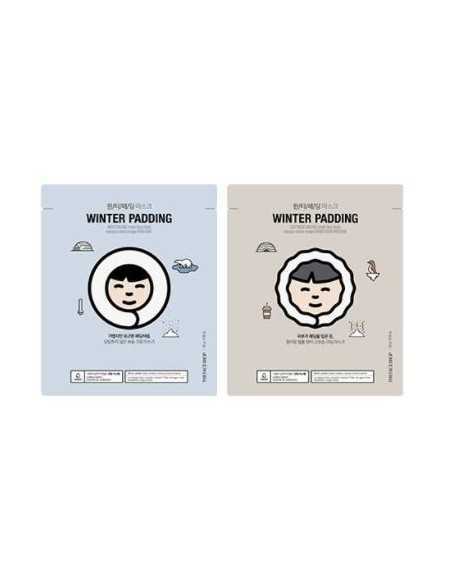 [Thefaceshop] Winter Padding Moisture & Deep Moisture Cream Mask 20g