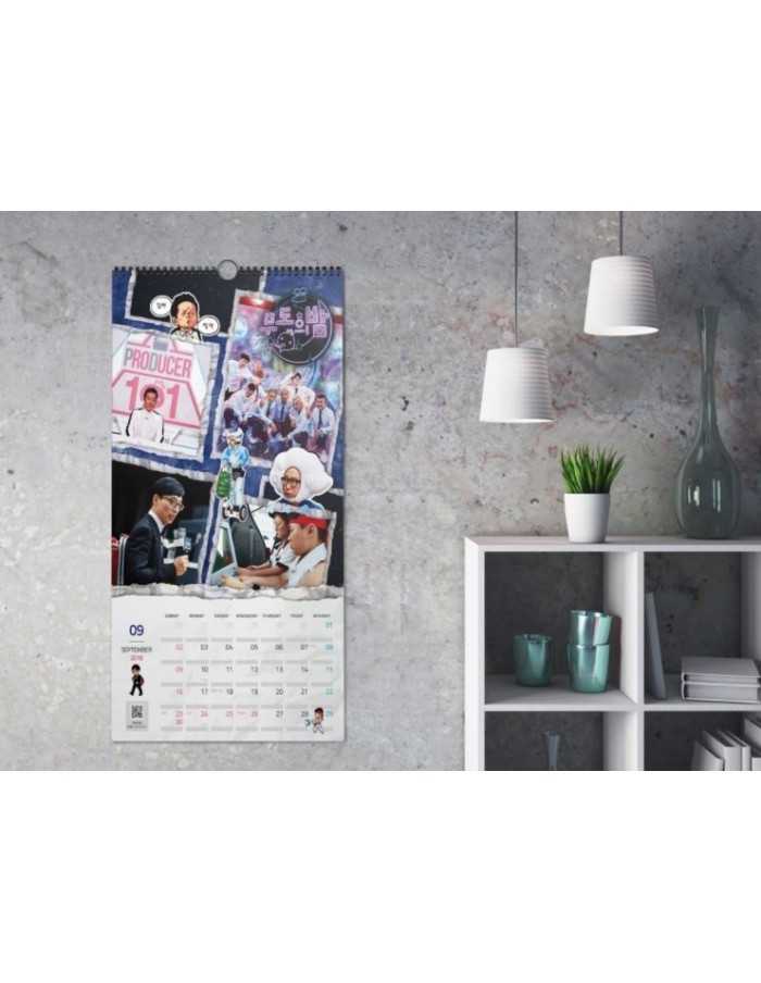 Infinity Challenge (Muhan Dojeon) 2018 Official Wall Calendar
