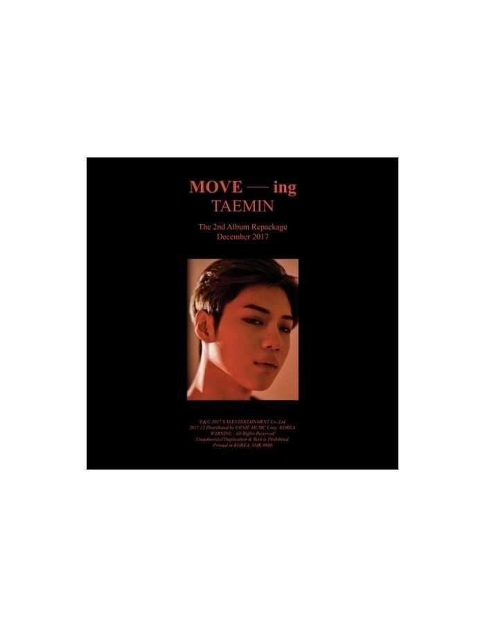 SHINEE TAEMIN 2nd Album Repackage - MOVE -ing CD + Poster