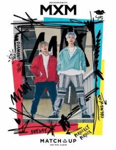 MXM (BRANDNEW BOYS) 2nd Mini Album - MATCH UP (M Ver.) + Poster