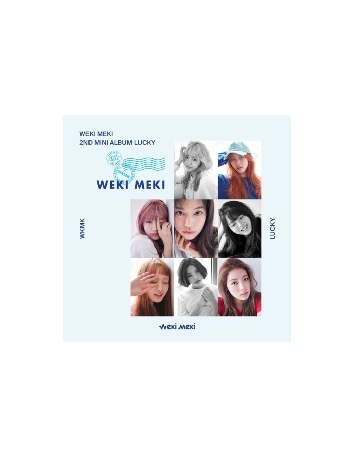 WEKI MEKI 2nd Mini Album - Lucky [Lucky Ver] CD + Poster