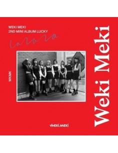WEKI MEKI 2nd Mini Album - Lucky [Meki Ver] CD + Poster