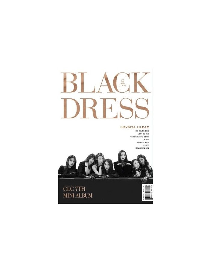 CLC 7th Mini Album - Black Dress CD + Poster