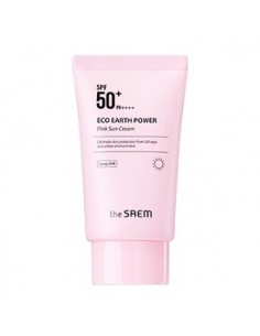 [the SAEM] Eco Earth Power Pink Sun Cream SPF50+ PA++++ 50g