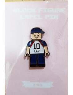 EXO - DIY Block Figure Lapel Pin : LAY