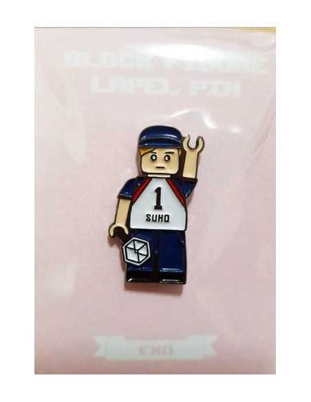 EXO - DIY Block Figure Lapel Pin : SUHO