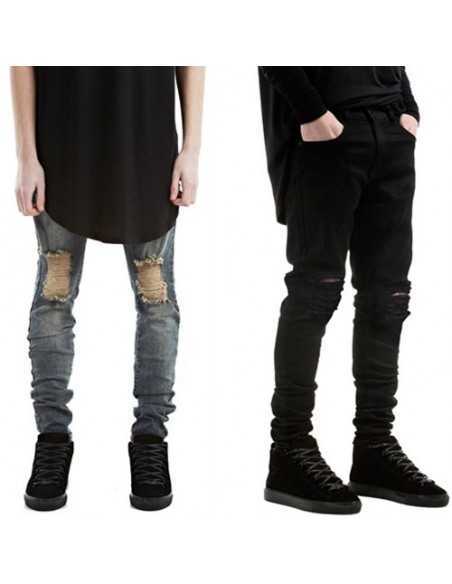 [LP22] Mupajin Scratcher Washing Blue Jeans