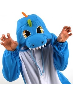 [PJB229] Animal Pajamas - Dinosaur (Blue)