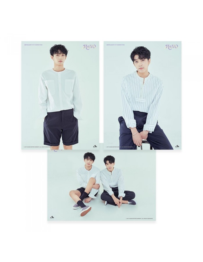 [Poster] Jin Longguo, Shi Hyun Hello Poster Set