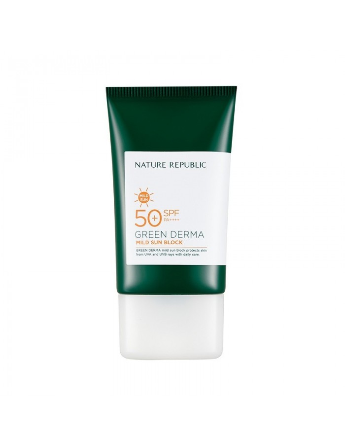 [ Nature Republic ] Green Derma Mild Sun Cream SPF50+ PA+++ 50ml