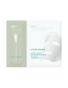 [ Nature Republic ] Green Derma Real Gauze Peeling Mask BHA 28g