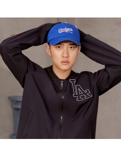 EXO X MLB New Crew - Basic Cover Fit Slider Curve Control Cap Blue