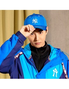EXO X MLB New Crew - Stitch Slider Curve Control Ball Cap Blue