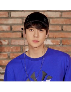 EXO X MLB New Crew - Satin Chain Curve Control Cap Black