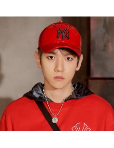 EXO X MLB New Crew - Enamel Slider Curve Control Ball Cap Red