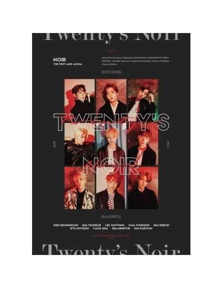 NOIR 1st Mini Album - Twenty's Noir CD