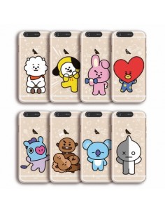[BT21] Clear Light Up Case iPhone6/6S (Soft)