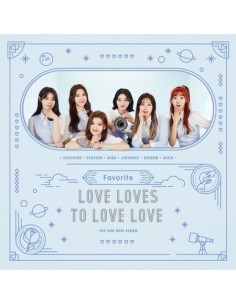FAVORITE 2nd Mini Album - Love Loves To Love Love CD + Poster