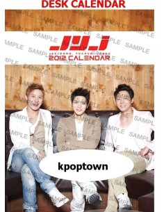 2012 JYJ C-JES Official Calendar - Desk Calendar