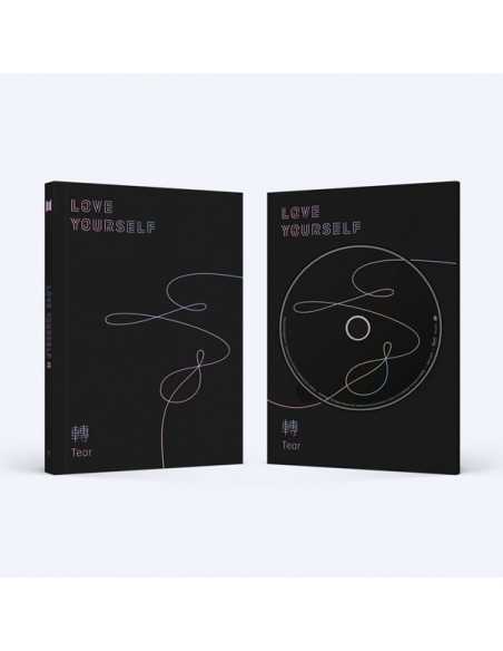 BTS 3rd Album vol 3 LOVE YOURSELF 轉 'Tear' CD + Poster [Random Cover]