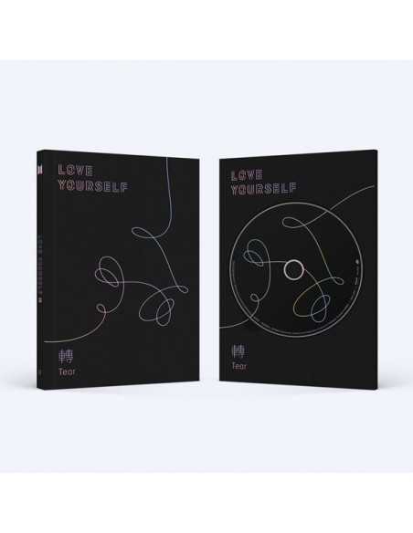 BTS 3rd Album vol 3 LOVE YOURSELF 轉 'Tear' CD + Poster [Random Cover]