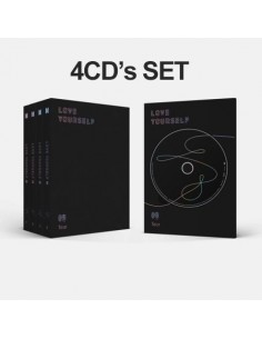 [SET] BTS 3rd Album vol 3 LOVE YOURSELF 轉 'Tear'4 CDs +4 Posters (Y.O.U.R all)