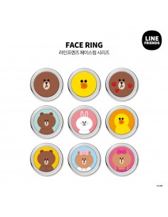 [LINE FRIENDS Goods] Face Phone Ring
