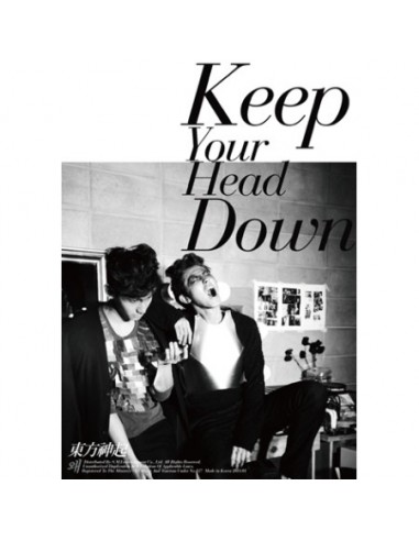 TVXQ Keep your head down Normal Version 