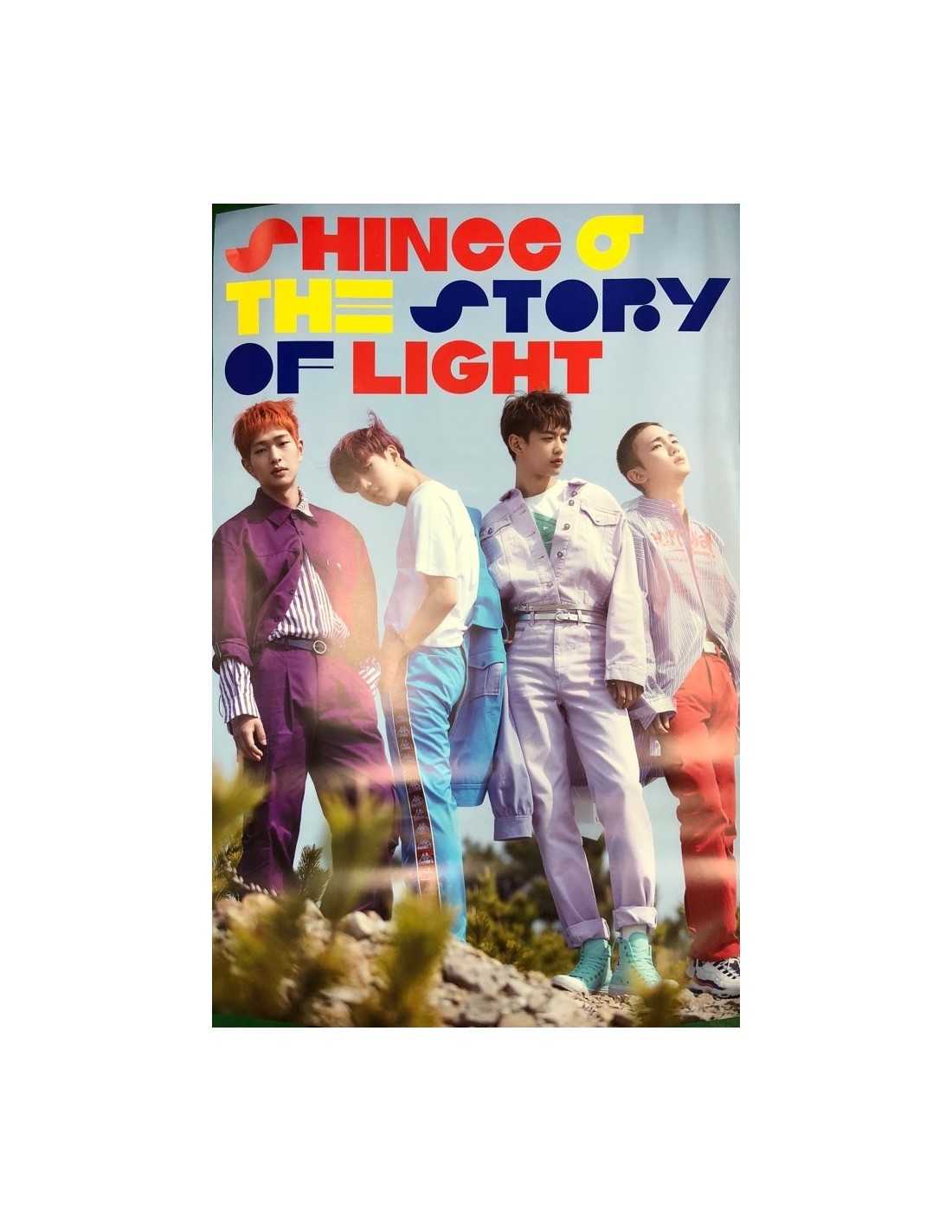 poster shinee 6th album the story of ligth ep 2 poster shinee story of light poster