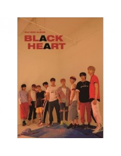 UNB 2nd Mini Album - Black Heart(Black ver) CD + Poster