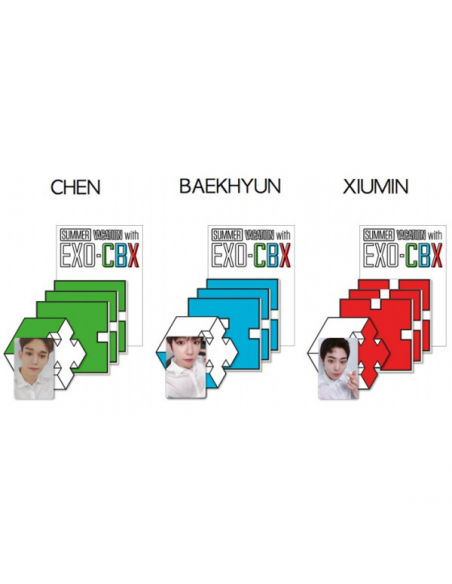 EXO-CBX Official Goods - Coaster Set