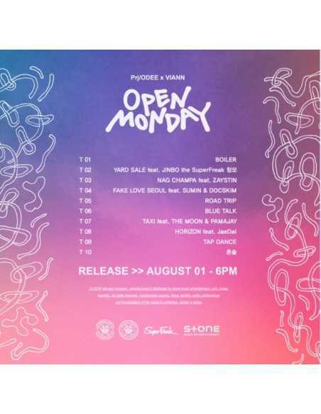 ODEE, VIANN Album - Open Monday CD