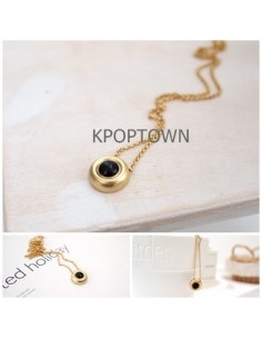 [TV36] TVXQ JYJ Micky Yuchun Style Golden Bell Necklace