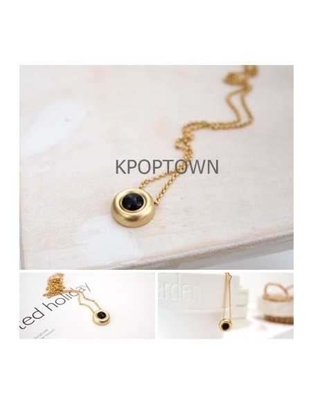 [TV36] TVXQ JYJ Micky Yuchun Style Golden Bell Necklace