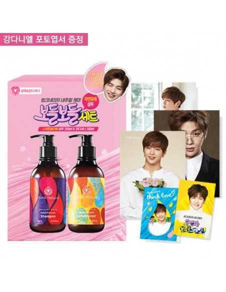 Kang Daniel x Think Nature Natural Care Sweet Blossom Shampoo 300ml + Conditioner 300ml
