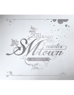 2011 SM Town Winter - The Warmest Gift CD + Poster Silver Cover
