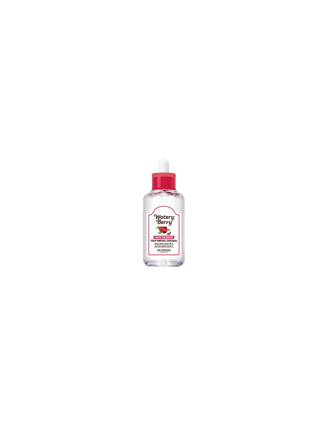 skin food watery berry fresh ampoule 60ml watery berry ampoule light