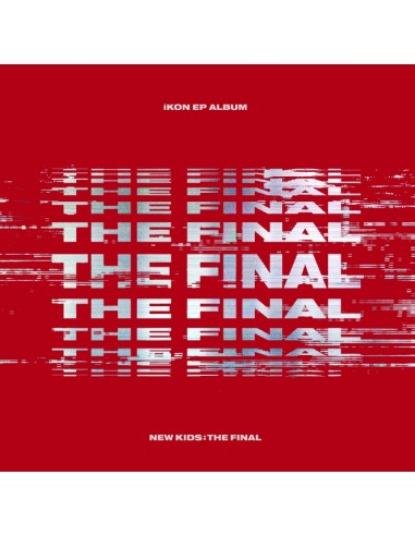 iKON Mini EP Album - New Kids : The Final (Red Ver) CD + Poster