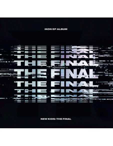 iKON Mini EP Album - New Kids : The Final (Black Ver) CD + Poster