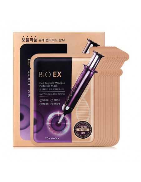 [TONYMOLY] BIO EX Cell Peptide Wrinkle Perfector Mask Set