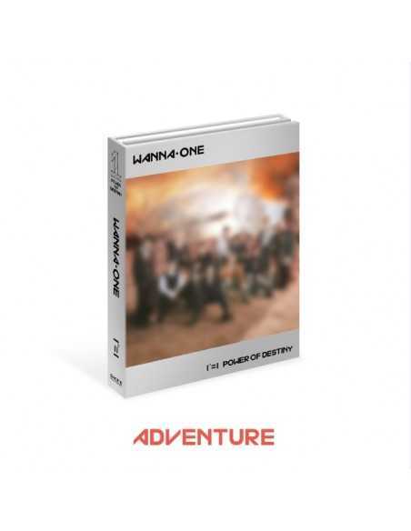 WANNA ONE 1st Album - Power Of Destiny (Adventure ver.) CD + Poster