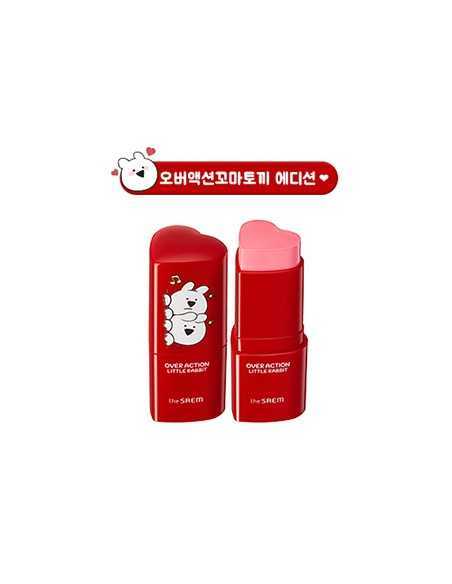 [the SAEM] Over Action Little Rabbit Edition - Love Me Stick Blusher