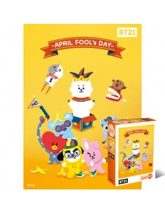 [BT21] 500 Pieces Jigsaw Puzzle - April Fool's Day