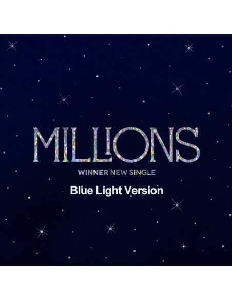 WINNER New Single Album - MILLIONS (Blue Light Ver) CD
