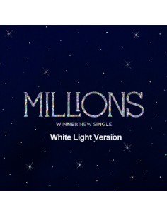WINNER New Single Album - MILLIONS (White Light Ver) CD