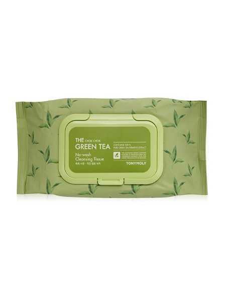 [TONYMOLY] The Chok Chok Green Tea No-Wash Cleansing Tissue 100EA