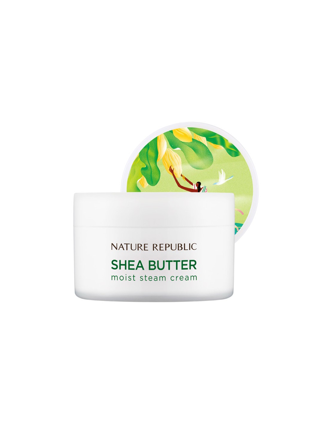 Shea butter moist steam cream nature republic (120) фото